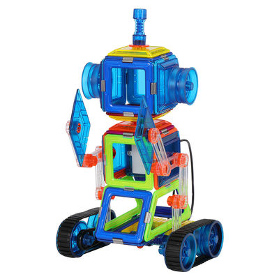Buy Early Educational Magnetic Tiles Remote Control Car Robot Construction Toy online manufacture