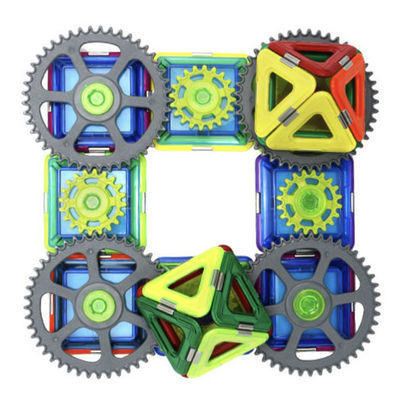 Buy CPC CE Colorful Magnetic Blocks With Gear , Building Blocks Magnetic Tiles online manufacture