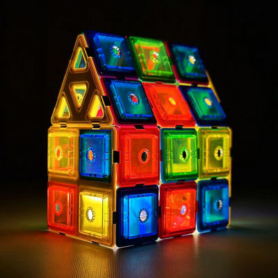 Buy 3d Magnetic Building Blocks House Shaped OEM Kids Educational Toys Free Sample online manufacture