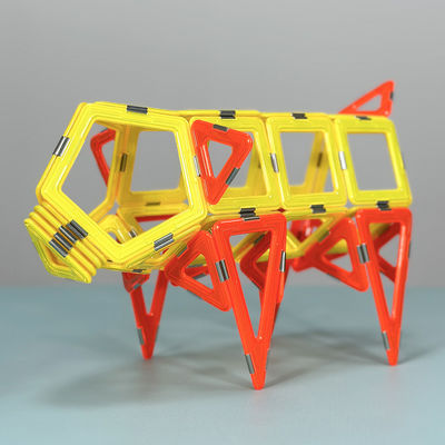 Buy Popular Early Education Magnetic Tiles Animals Pig Structures Magnetic Blocks online manufacture