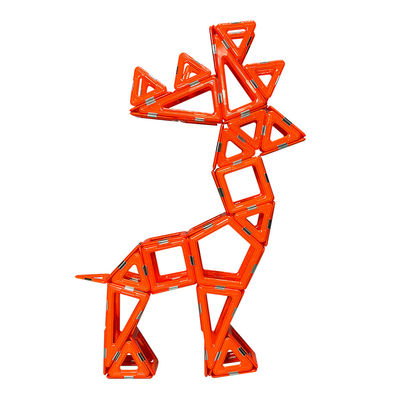 Buy Plastic 3D Magnetic Tiles Animals Reindeer Building Blocks For Early Education online manufacture
