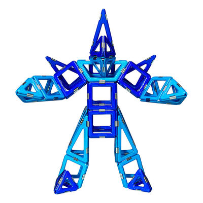 Buy Puzzle Magnetic Science Tiles Mecha Magnetic 3D Blocks For Creative Minds online manufacture