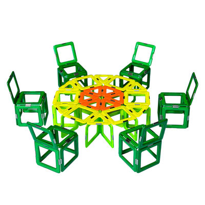Buy Family Theme Magnetic Tiles Building Blocks Stem Educational Toys Custom CE Approved online manufacture