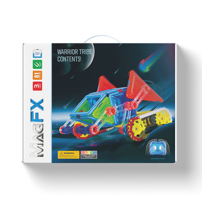 OEM Intelligent Magnetic Building Blocks Set , multi coloured magnetic building set