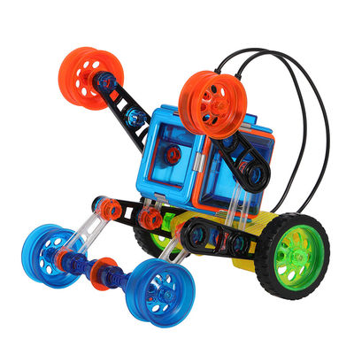 Smooth Plastic DIY Remote Control Magnetic Blocks Car Assisted Vehicle Childrens Toys