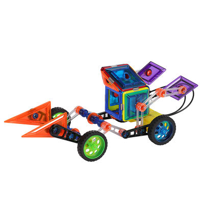 Educational STEM Magnetic Toy Vehicles Remote Control Magnetic Childrens Blocks