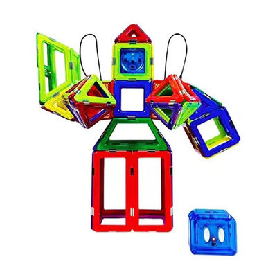 Kids Magnetic Tiles Remote Control Robot​ Magnetic Play Blocks STEM Education