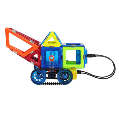 Locomotive Fierce Knife Chariot Magnetic Tiles With Wheels Remote Control Motor
