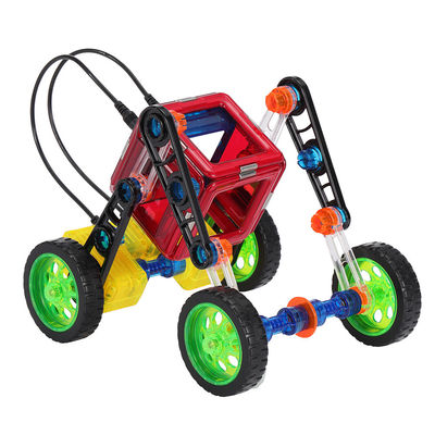 Wholesaler Magnetic Building Blocks Car Pathfinder Assembly Kit 3D Creative OEM