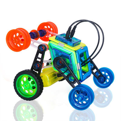 STEM Toys Magnetic Building Blocks Car , Magnetic Tiles Car Set Remote Control