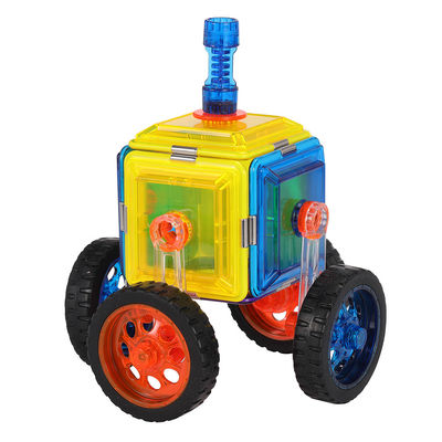 Remote Control Magnetic Tile Accessories Block Toys Rotating Octopus For Kids 3Y+