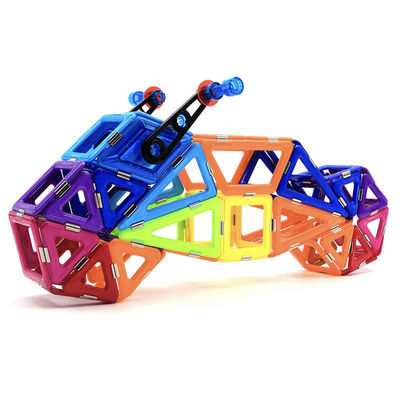 Children Harley Motorcycle Magnetic Tiles Accessories Magnetic Building Blocks Set