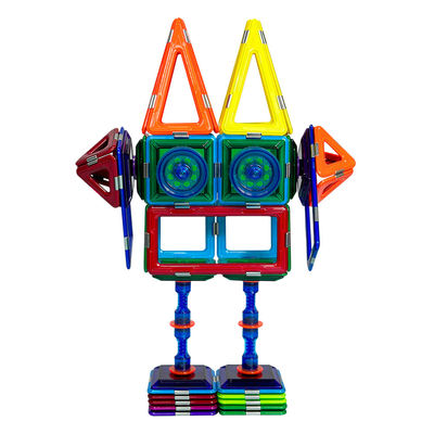 Creative Children Magnetic Blocks Robot Magnetic Hollow Tiles Toys