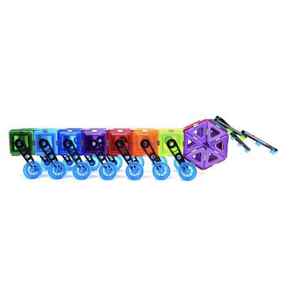 3Y+ Multicolour Magnetic Blocks Accessories Caterpillar Magnetic Play Blocks