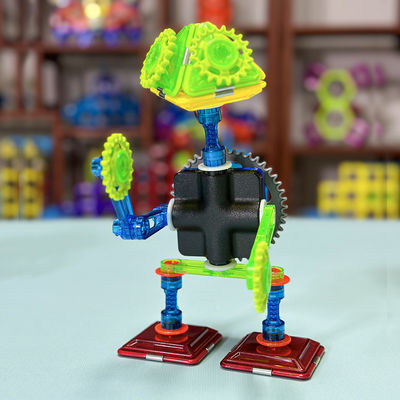 Creative Magnetic Blocks Accessories Kung Fu Little Turtle Construction Toys With Gear