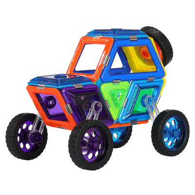 Jeep Shapes Magnetic Building Blocks With Wheels Magnetic Tiles Accessories