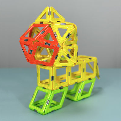 Magnetic Tile Assembly With Versatile Shapes For Animals And Plants  Lion