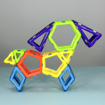 Kids Toys Magnetic Tiles Animals Dog Structure Children Building Blocks Custom Shape
