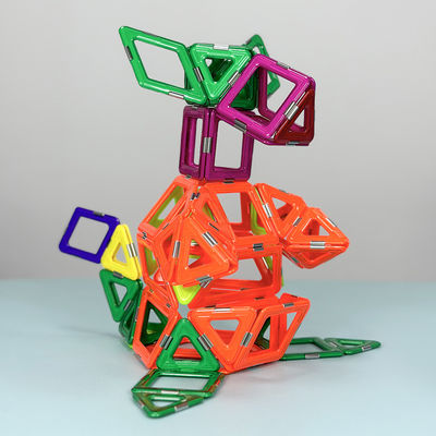 3D Creative Children Toy Kangaroo Magnetic Blocks Animals Brightly Colored
