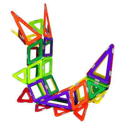 Magnetic Tile Assembly With Versatile Shapes For Animals And Plants  Giant Monster Sandworm