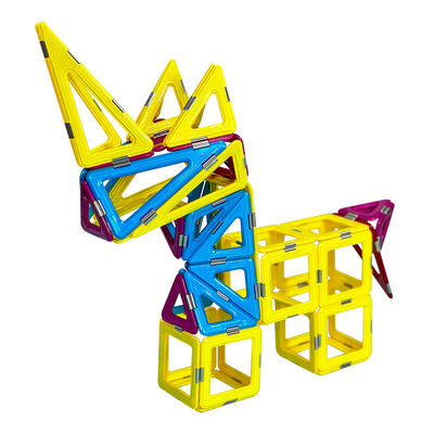 Unicorn Animal Magnetic Tiles Building Blocks Kids Educational  3 Years +