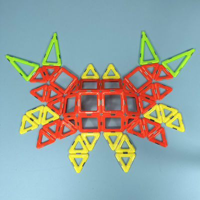 Magnetic Tile Assembly With Versatile Shapes For Animals And Plants  Flat Crab