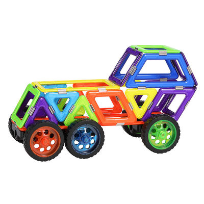Toddler Activities Magnetic Toy Vehicles Extended Jeep Magnetic Blocks Car