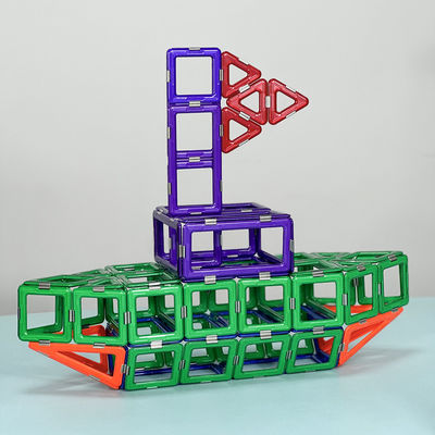 Educational Toys Magnetic Tiles Vehicles Galleon Shaped Building Magnetic Blocks