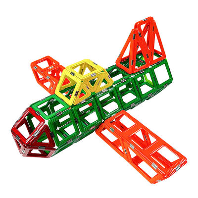 Children Toys Magnetic Tiles Vehicles Heavy Transport Aircraft Building Blocks