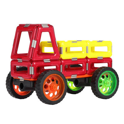 DIY Construction Magnetic Tiles Vehicles Minivan Magnetic Blocks Toys STEM Educational