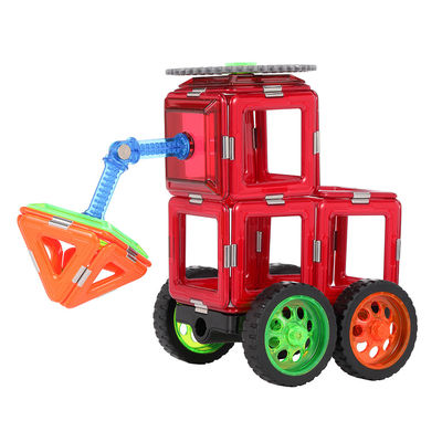 Intelligent Creative Magnetic Tiles Mine Destruction Vehicle Car Construction Toy