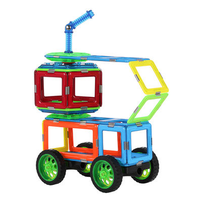Wholesale Magnetic Tiles Vehicles Car Construction Toy For Children CPC Certified