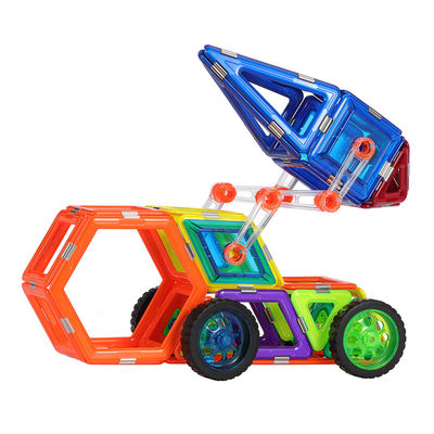 3D Creative Missile Vehicle Magnetic Building Blocks Car Toys Smooth Surface