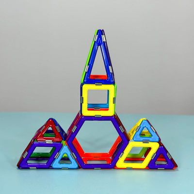 Small Castle Magnetic Construction Toys Building Blocks Set STEM Colorful For Kids
