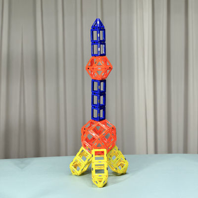 Stem Preschool Pearl Tower Magnetic Toy Building Blocks Construction Magnetic Tiles