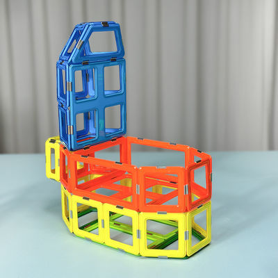 Life Scene Shapes Closestool Magnetic Building Blocks Kit Promote Creativity For Kids