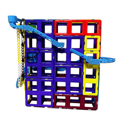 Creative Magnetic Tiles Track for race car , magnetic block toys 3D Construction