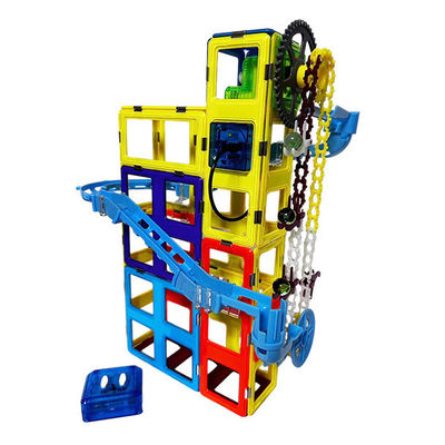 Kids Toy Magnetic Tile Track Assembly Puzzle Building Blocks For 3 Years +